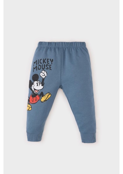 Erkek Bebek Disney Mickey & Minnie Beli Lastikli Eşofman Altı E4712A525SP