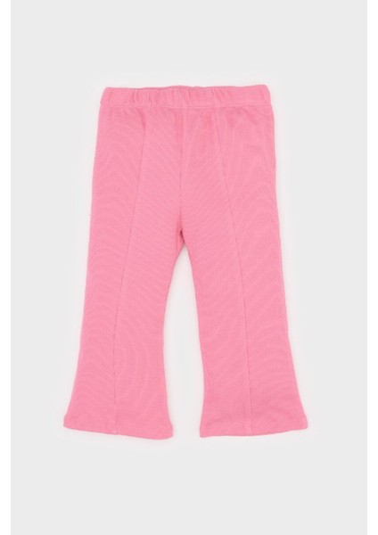 Kız Bebek Disney Mickey & Minnie 2'li Takım Kısa Kollu Tişört Fitilli Kaşkorse Esnek Belli Tayt E4849A525SM modelleri