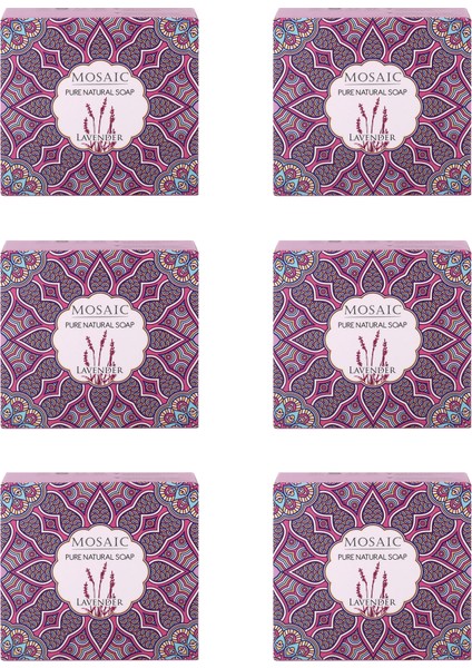 Mosaıc Lavanta Sabunu 113 gr x 6 Paket