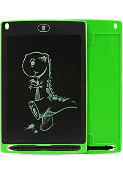Yeni Nesil Dijital Çocuk Yazı Çizim Resim Bas Sil Yazı Tahtası Çocuk Çizim Tableti LCD 8.5 Inc