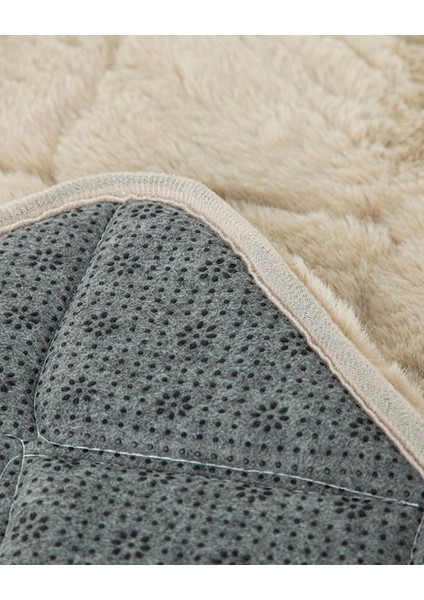 Soft Touch Rabbit Peluş Banyo Paspası Bej