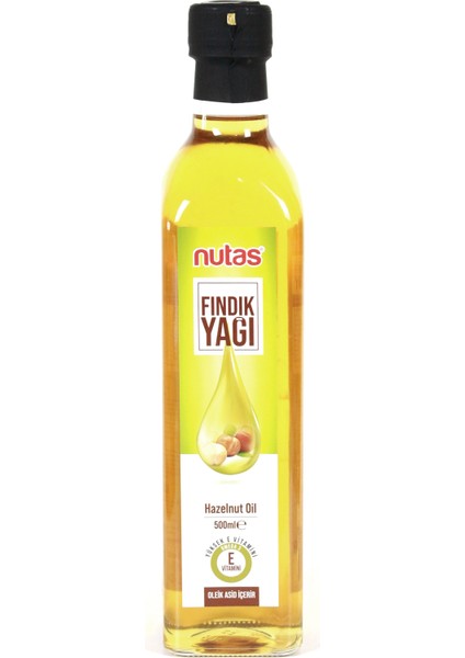 Fındık Yağı - 500ML Cam Şişe