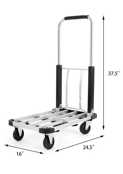 Katlanabilir Paket Taşıma Arabası 150 kg BLT-TA-AT15