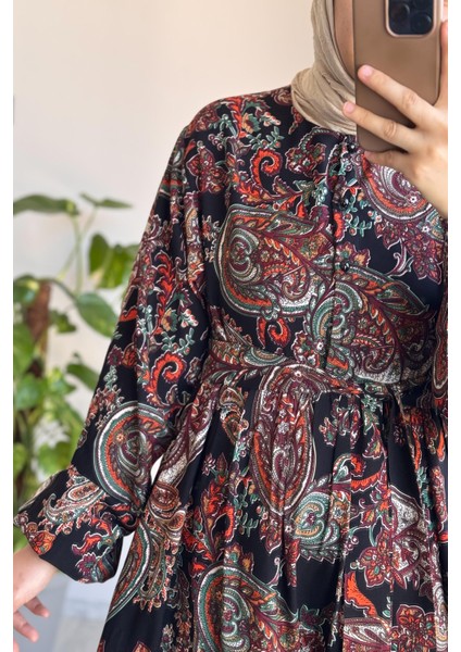 Çiçek Bahçesi Elbise - 0001 modelleri