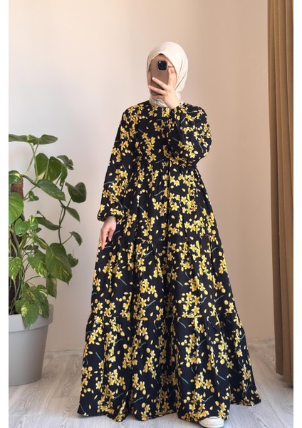 Çiçek Bahçesi Elbise- 0004