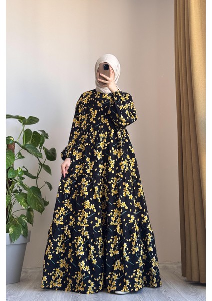 Çiçek Bahçesi Elbise- 0004