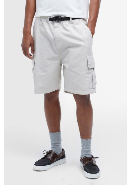 Grindle Cargo Relaxed Şort BE72 Oatmeal