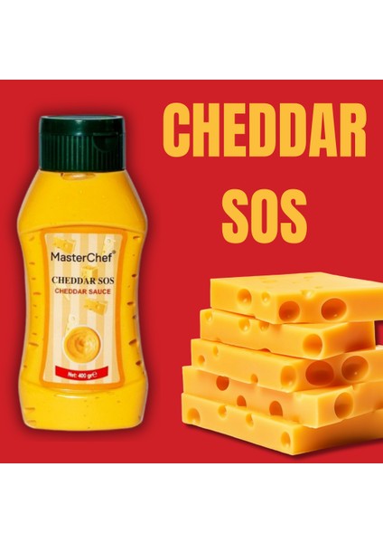Cheddar Sos 400 gr 12 Adet