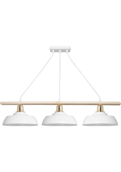 Karya Üçlü Sıralı Avize Beyaz fiyatları