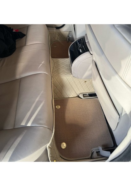 Bmw 520D 2014 Sonrası Araca Özel 8d Çift Katmanlı Havuzlu Paspas Takımı modelleri