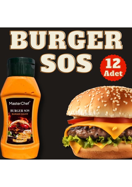 Burger Sos 400 gr * 12 Adet