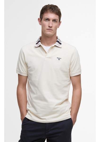 Trematon Tailored Fit Polo Yaka WH52 Antique White