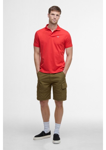 Active Tailored Fit Polo Yaka RE52 Risk Red modelleri