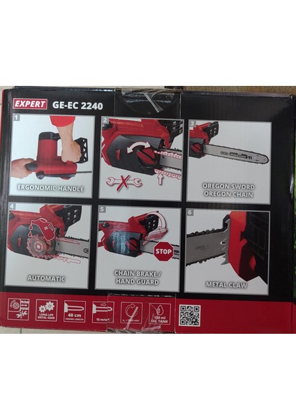 Ge-Ec 2240 Elektrikli Ağaç Kesme