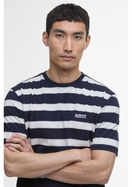 B.ıntl Luca Stripe T-Shirt NY91 Navy