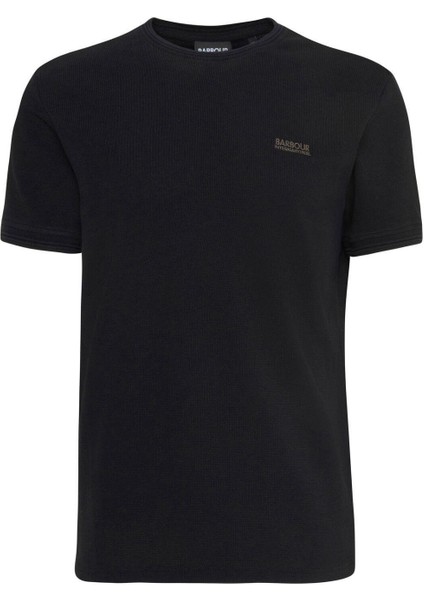 B.ıntl Charlie Textured T-Shirt BK11 Black fiyatları