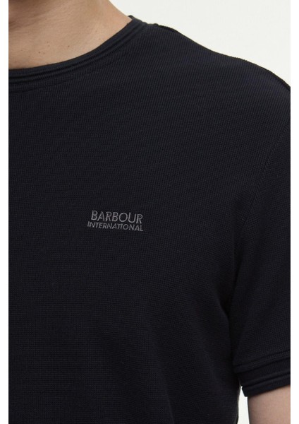 B.ıntl Charlie Textured T-Shirt BK11 Black indirimleri
