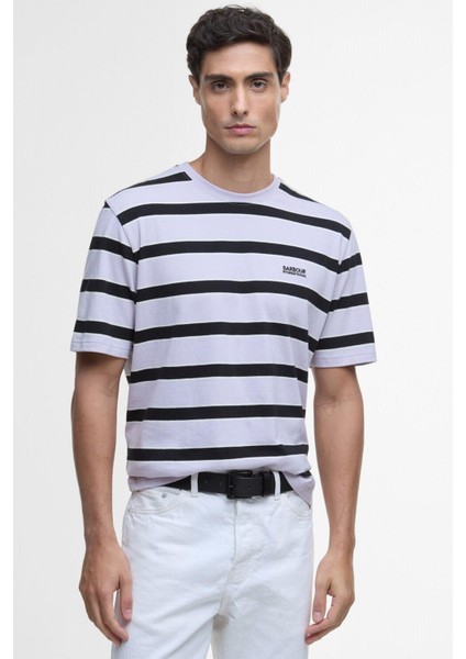 B.ıntl Luca Stripe T-Shirt PU11 Thistle