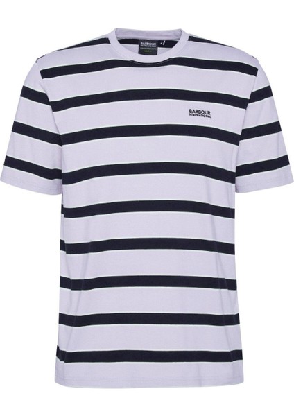 B.ıntl Luca Stripe T-Shirt PU11 Thistle