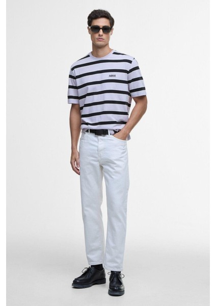 B.ıntl Luca Stripe T-Shirt PU11 Thistle
