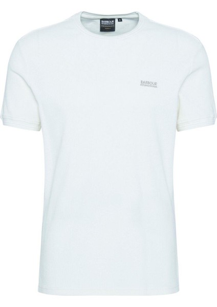 B.ıntl Charlie Textured T-Shirt WH32 Whisper White