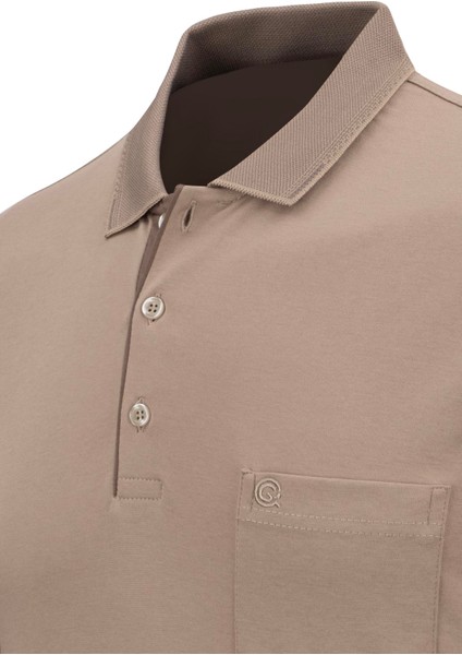 Erkek Polo Yaka Garnili Cepli Klasik Kalıp Tişört - 5115 modelleri