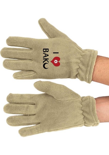 I Love Baku Polar Uzun Eldiven BLL4597