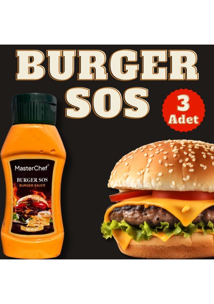 Burger Sos 400 gr 3 Adet