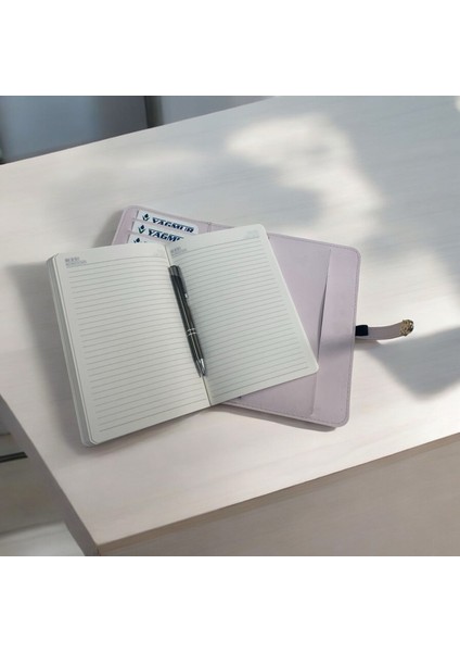 Özel Tasarım Nubuk Deri Kılıflı Defter - Tükenmez Kalem Seti Hediye fiyatları
