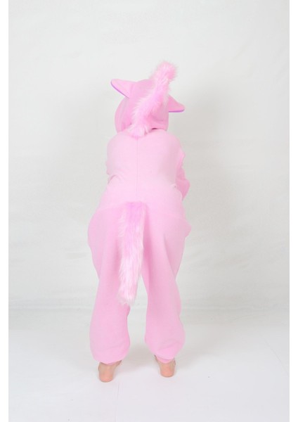 KADIKÖY KOSTÜM Kız Çocuk Pembe Unicorn Kostümü