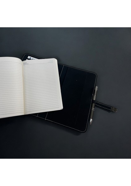 Özel Tasarım Nubuk Deri Kılıflı Defter - Tükenmez Kalem Seti Hediye fiyatları