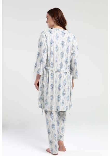 3'lü Lohusa Pijama Seti