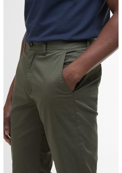 Lightweight Stretch Chino Pantolon GN84 Uniform Green