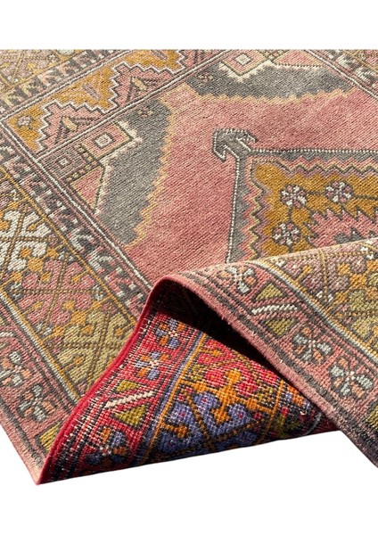 El Dokuma Eskitme Ortaköy Halısı 108 x 171 Vintage Halı modelleri