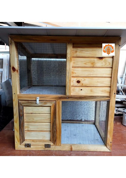 2 Katlı Tavşan & Kemirgen Kafesi - 100*90*55