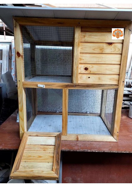 2 Katlı Tavşan & Kemirgen Kafesi - 100*90*55 fiyatları