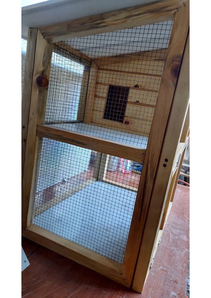 2 Katlı Tavşan & Kemirgen Kafesi - 100*90*55 fırsatları