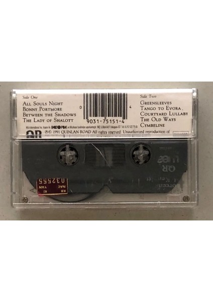 Loreena Mckennitt The Visit Kaset (Orjinal Dönem Baskı)