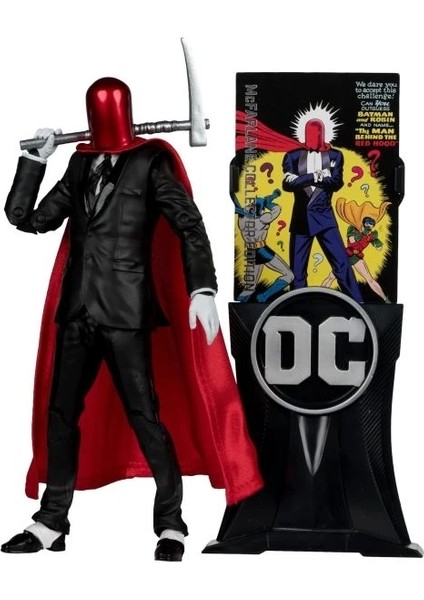 Dc Multiverse Kırmızı Başlıklı Dedektif Figürü