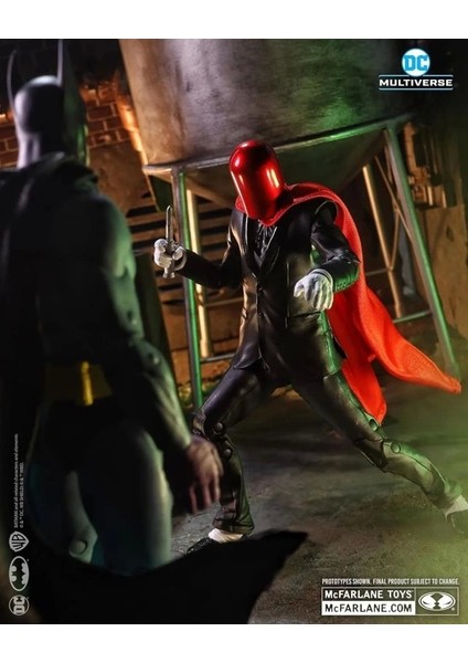 Dc Multiverse Kırmızı Başlıklı Dedektif Figürü