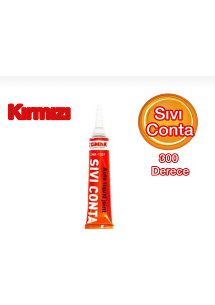 ZMK-1557 Sıvı Conta Kırmızı 50 Gram