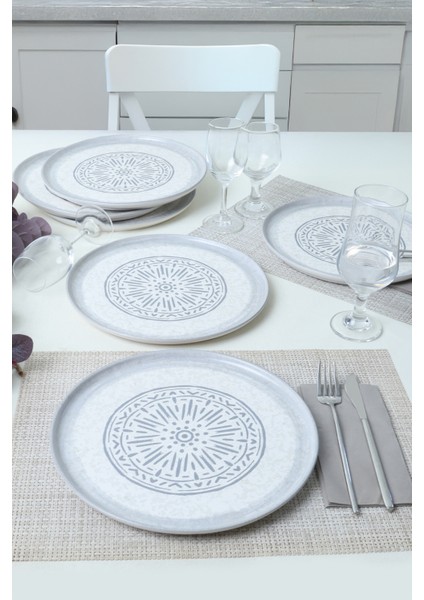 Stone Nordic Servis Tabağı 28 cm 6 Adet 21427 modelleri