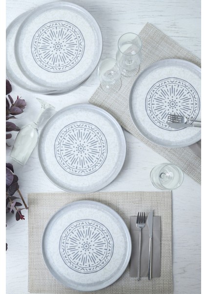 Stone Nordic Servis Tabağı 28 cm 6 Adet 21427