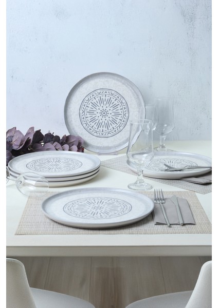 Stone Nordic Servis Tabağı 28 cm 6 Adet 21427 fırsatları