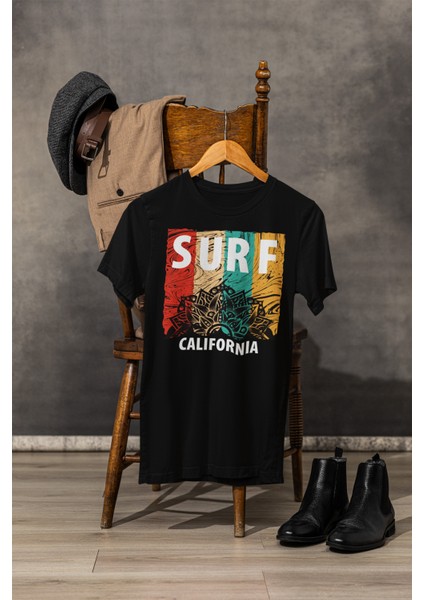 Surf Baskılı Tshirt