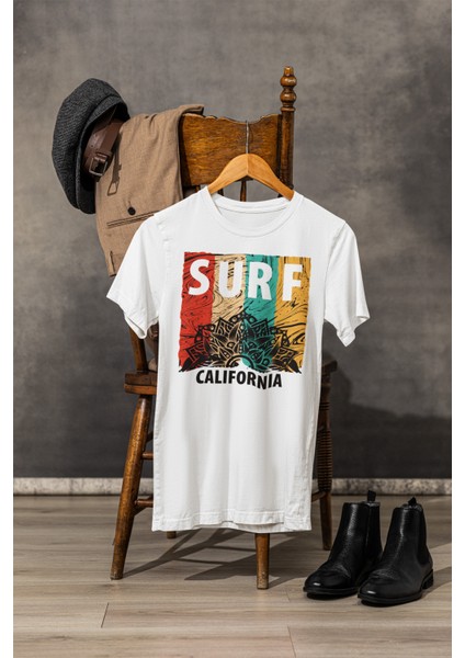 Surf Baskılı Tshirt