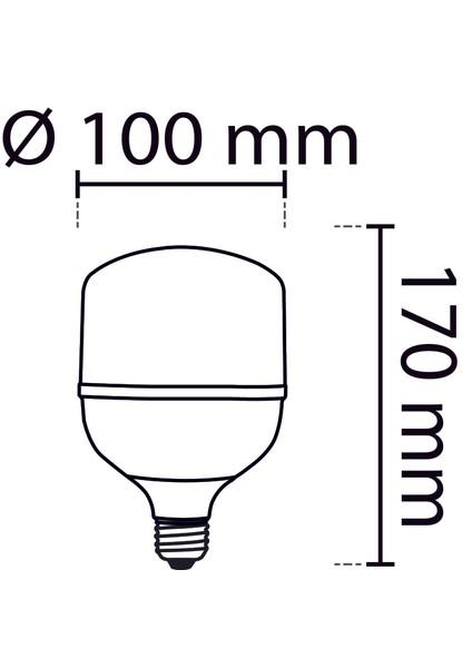 30W Beyaz LED Torch Ampul (6500K) modelleri