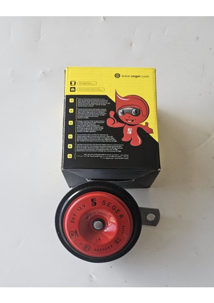 50FK12.000.02K Disk Korna Didit Kalın Ses 12V