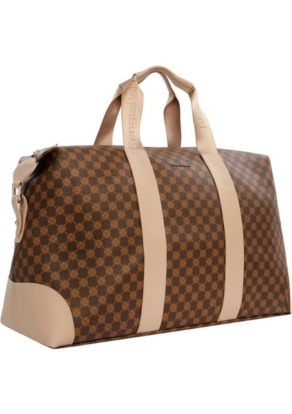 Cengiz Pakel Monogram Seyahat ÇANTASI-7359 Kahve/vizon fiyatları