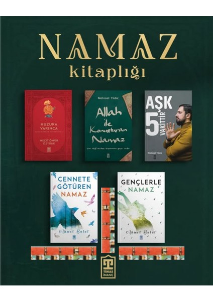 Allah ile Konuşturan Namaz,aşk 5VAKIT,GENÇLERLE Namaz,cennete Götüren Namaz,huzura Varınca(5kitap)